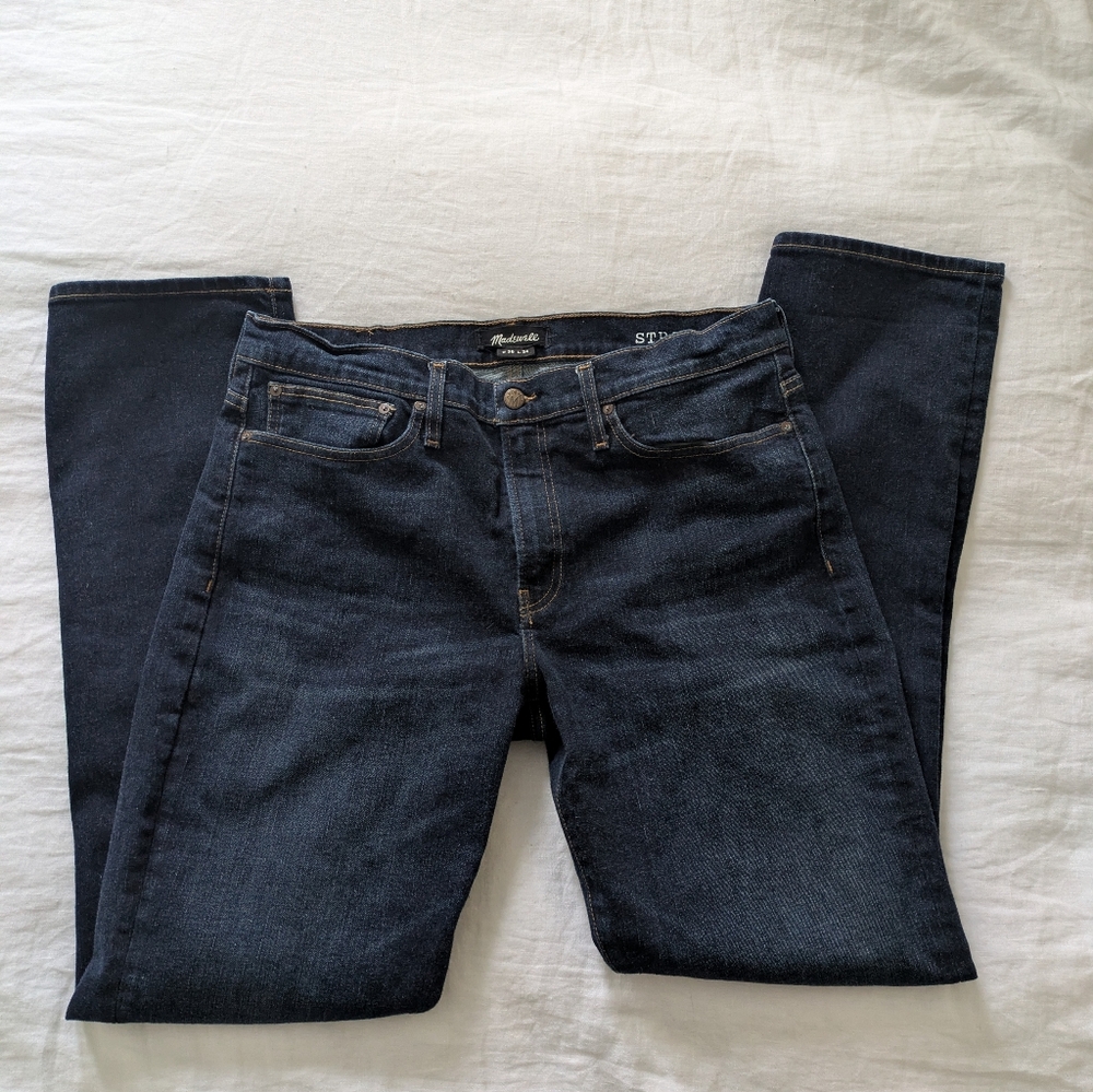Men's Madewell Indigo Denim Pants 36/34